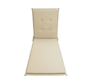 Cojín reposera Liso crudo 60x195 cm