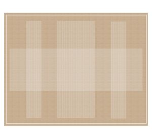 Alfombra Flatweave Flox beige 180x120 cm