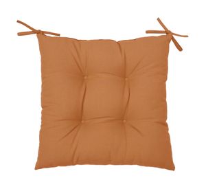 Cojín asiento Liso terracota 45x45 cm