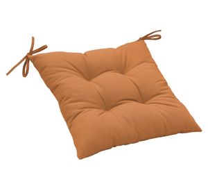 Cojín asiento Liso terracota 45x45 cm