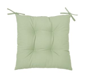 Cojín asiento Liso verde 45x45 cm