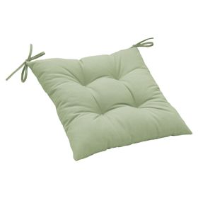 Cojín asiento Liso verde 45x45 cm