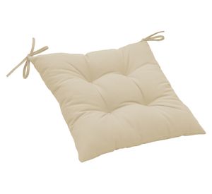 Cojín asiento Liso crudo 45x45 cm