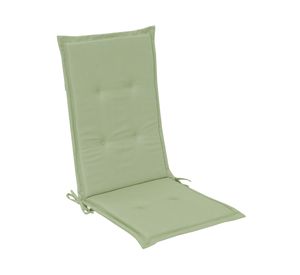 Cojín asiento respaldo Liso verde 43x110 cm