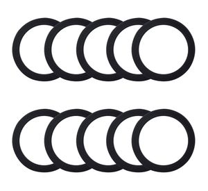 Panel LED sobreponer 18W luz fría redondo 10 unidades