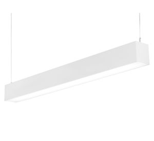 Luminaria lineal LED 40W luz cálida blanco