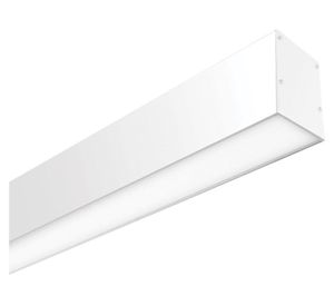 Luminaria lineal LED 40W luz cálida blanco