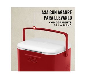 Cooler Chiller rojo 16QT