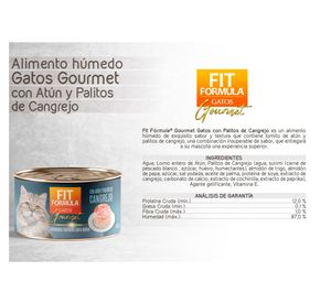 Alimento húmedo gatos cangrejo 80 g