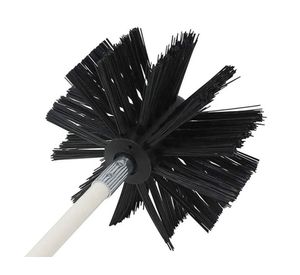 Kit accesorios varilla/escobilla limpieza chimenea