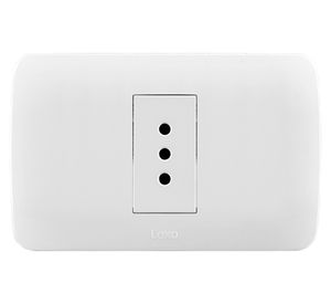 Toma corriente simple blanco 10A