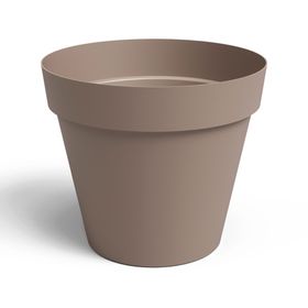 Maceta Capri taupe 30 cm