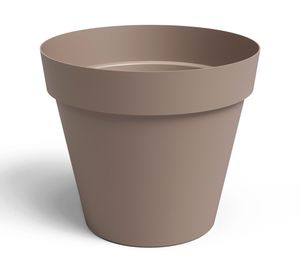 Maceta Capri taupe 30 cm