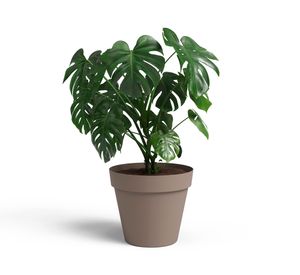 Maceta Capri taupe 30 cm