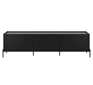 Rack TV 75" Jasper 220 cm negro