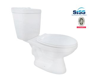 Sanitario 30 cm botón dual Agnus 2 piezas
