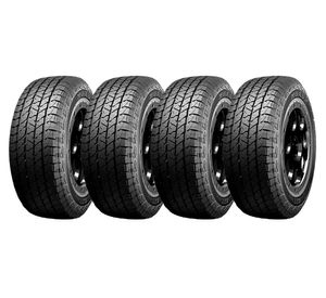 Neumático 225/65 17R A/T negro 4 unidades