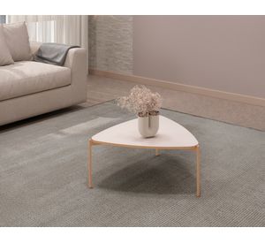 Mesa centro Isla beige