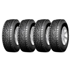 Neumático 255/70 16R A/T negro 4 unidades