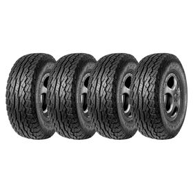 Neumático 285/75 16R A/T negro 4 unidades