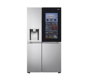 Refrigerador Side by Side InsTaview GS66SXNC plata 598L