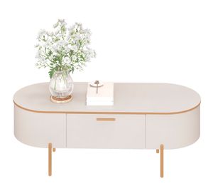 Mesa centro Celena Off white