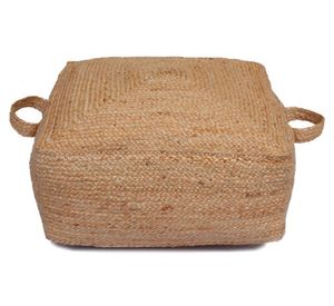 Cojín suelo yute 25x50x50 cm