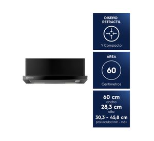 Campana retráctil DE6RI 206W