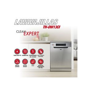 Lavavajillas TH-DW13CI silver 13 cubiertos