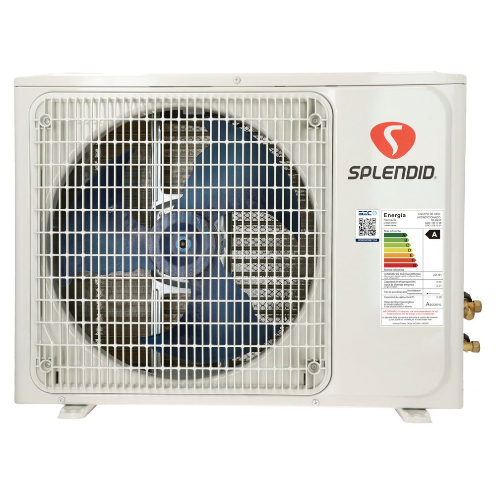 Splendid SAAC-12K-O 12000 BTU Frío/Calor On/Off Blanco, foto 12