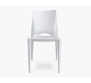 Silla comedor polipropileno Rex gris claro