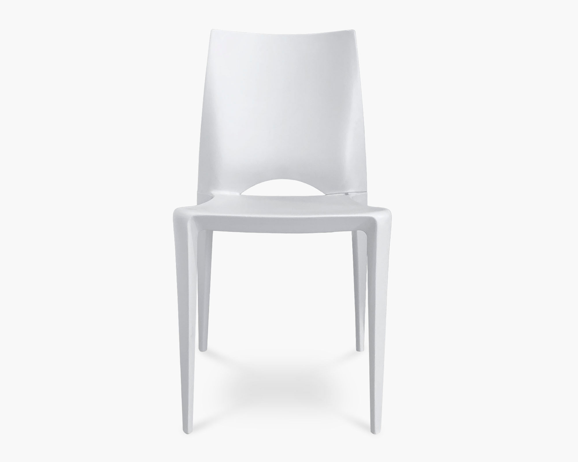 Form Design Silla comedor polipropileno Rex gris claro