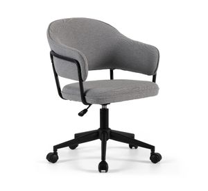 Silla escritorio Stanford con ruedas gris oscuro