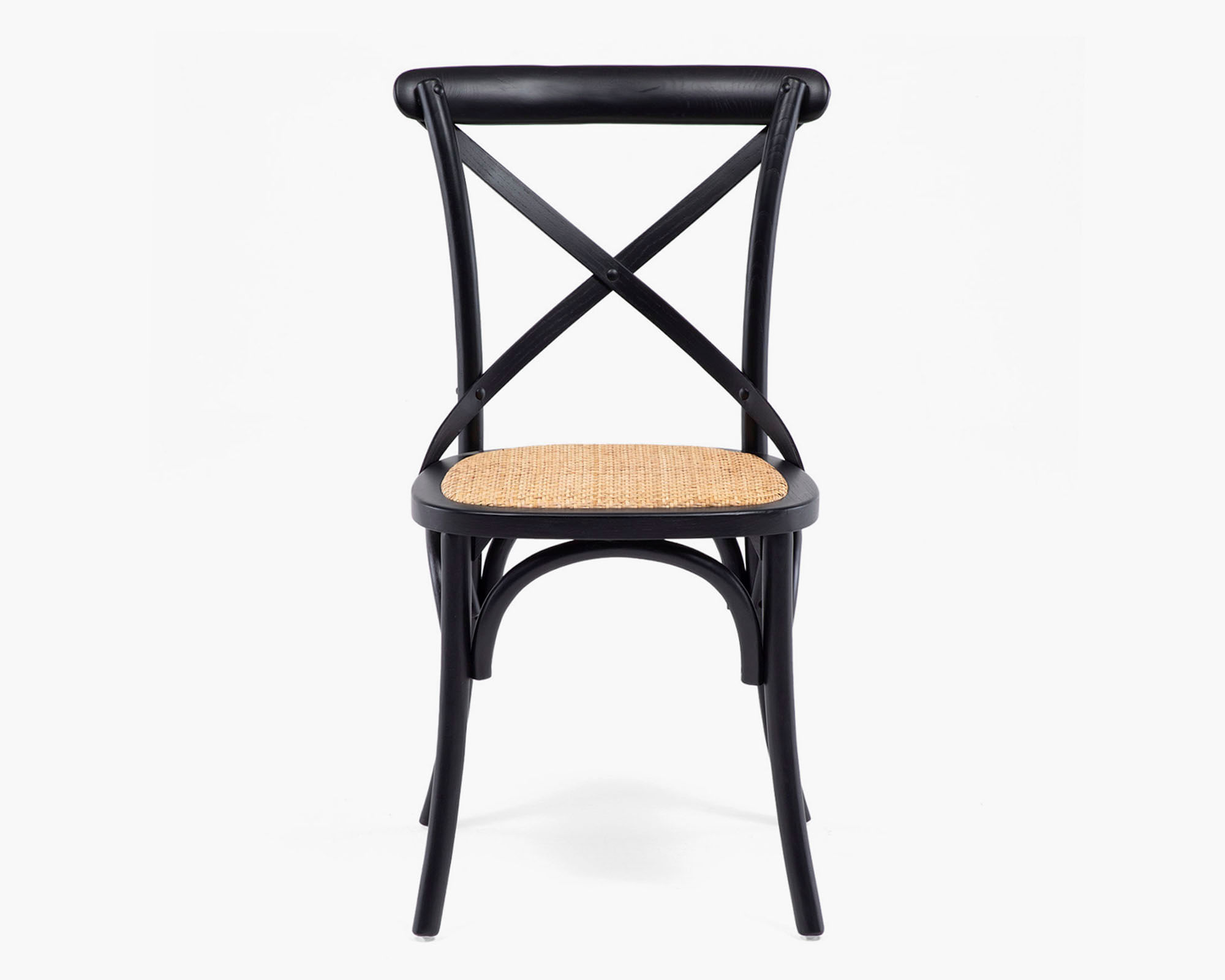 Form Design Silla comedor olmo/ratán Tradition negro