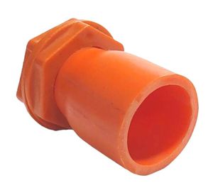 Terminal HE PVC con tuerca 32 mm