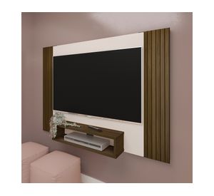 Panel TV Cine 47" café pino/ beige claro