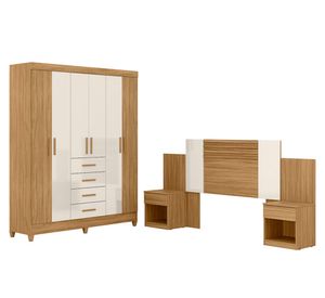 Clóset 6 puertas + respaldo Aruba