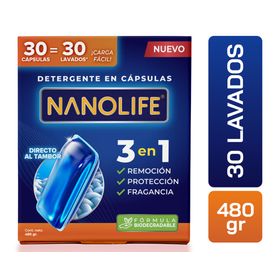 Detergente Ultra concentrado Cápsula 30 unidades