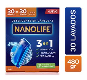 Detergente Ultra concentrado Cápsula 30 unidades