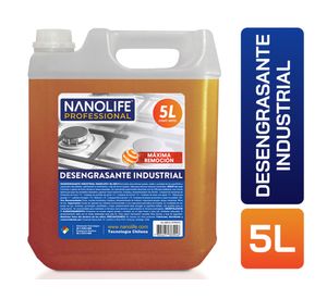 Limpiador antigrasa industrial cítrico 5 lt