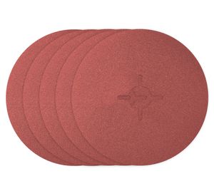 Set 5 lijas abrasivas 4 1/2'' grano 60