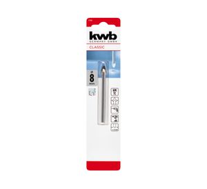 Broca para vidrio y cerámica 8 mm