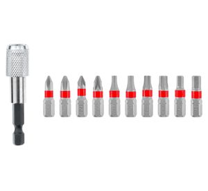 Set 10 Puntas combinadas + Adaptador magnético