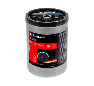 Set lata 100 discos corte metal inox