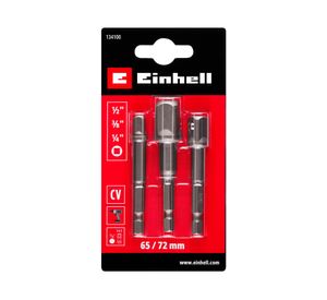 Set 3 adaptadores para dados 1/4'' - 3/8'' - 1/2''