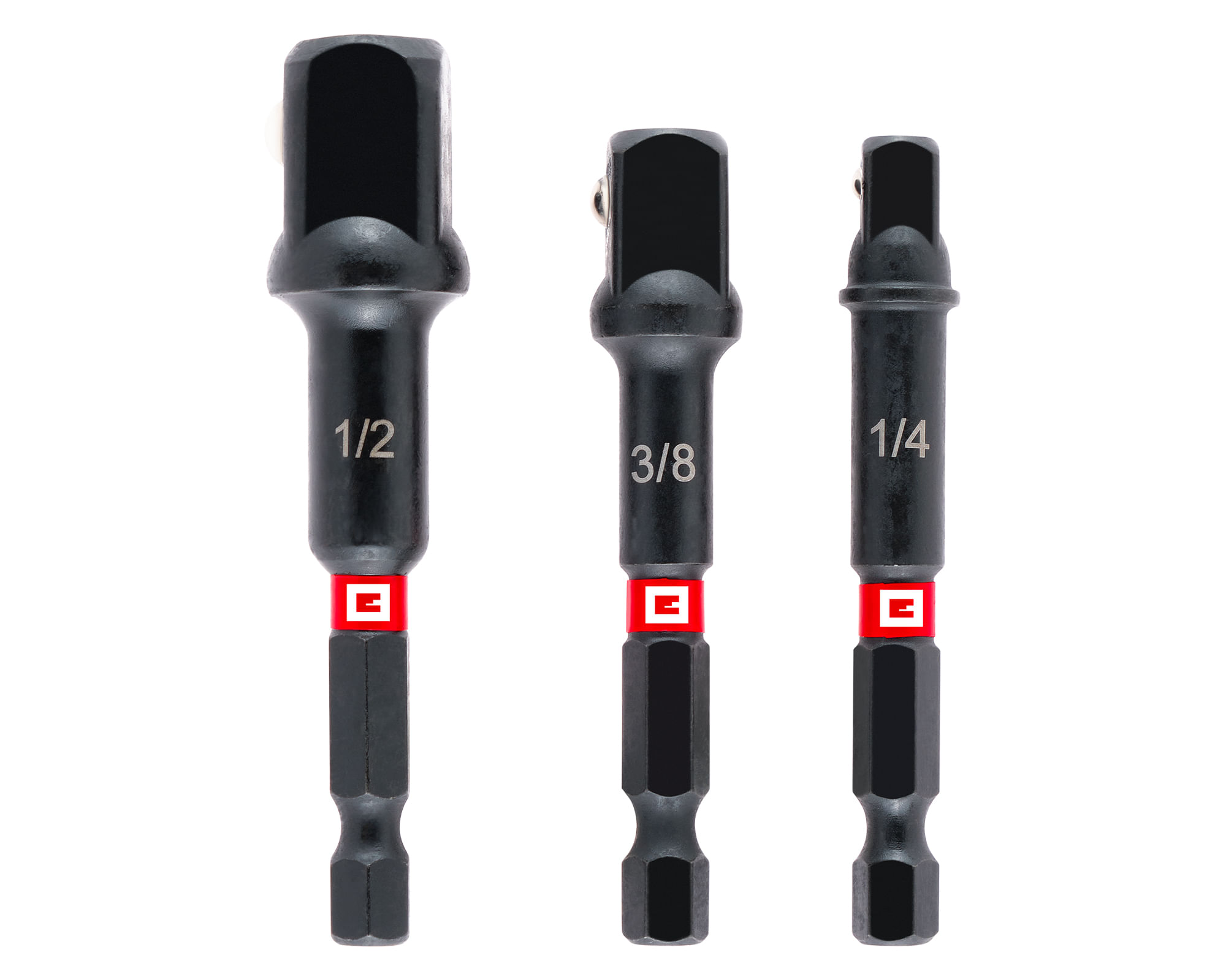 3 Adaptadores Dados 1/4-3/8-1/2