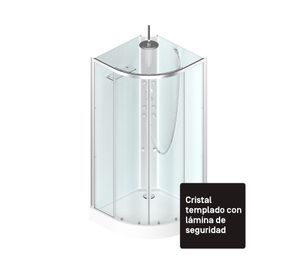 Cabina ducha 200x90x90 cm 6 Jets