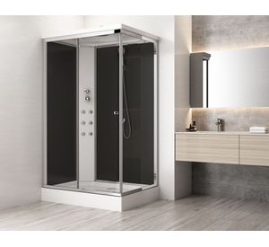 Cabina ducha recta 6 Jets 213x120x90 cm