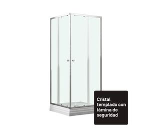 Shower 200x80x80 cm transparente