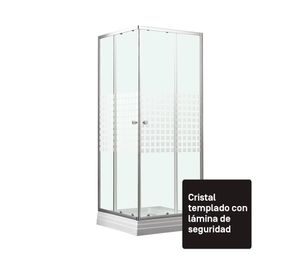 Shower 200x80x80 cm Mosaico